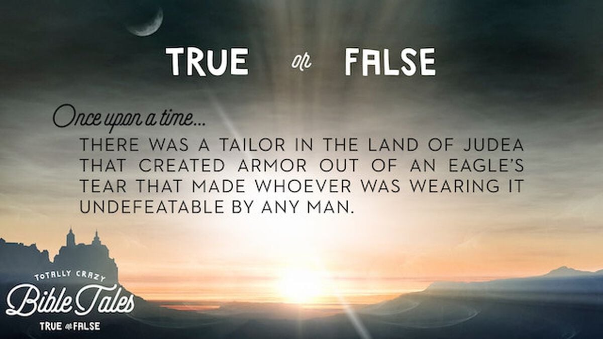 Totally Crazy Bible Tales (True or False) image number null