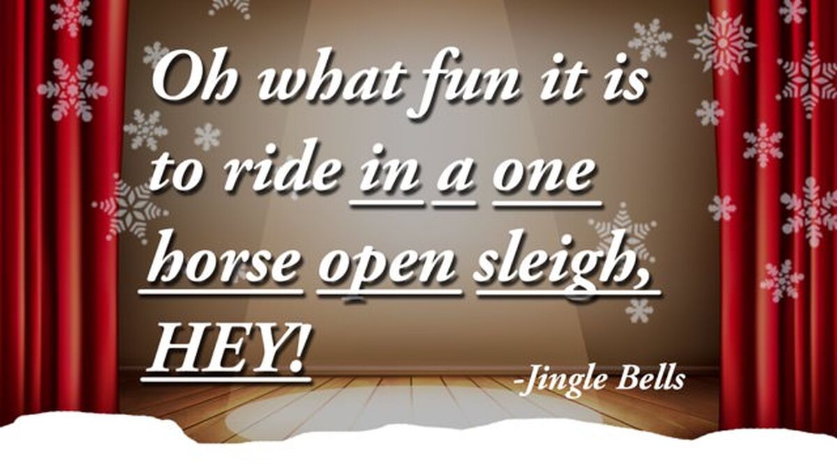 Finish the Lyrics: Christmas Edition image number null