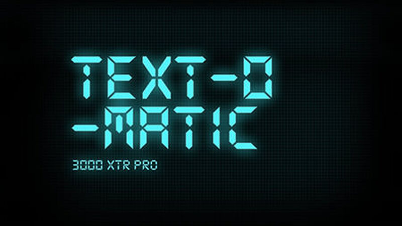 Text-o-Matic