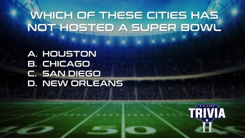 Big Game Trivia 2