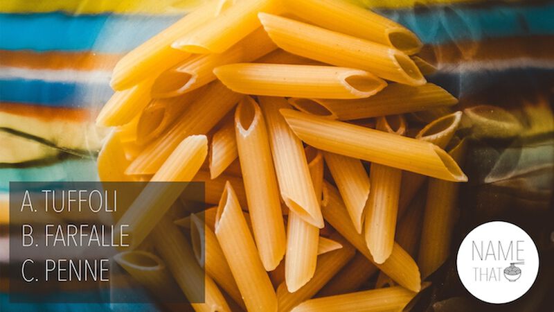 Name That Noodle (October 17th, National Pasta Day) 