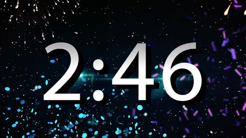 New Years Motion Animation