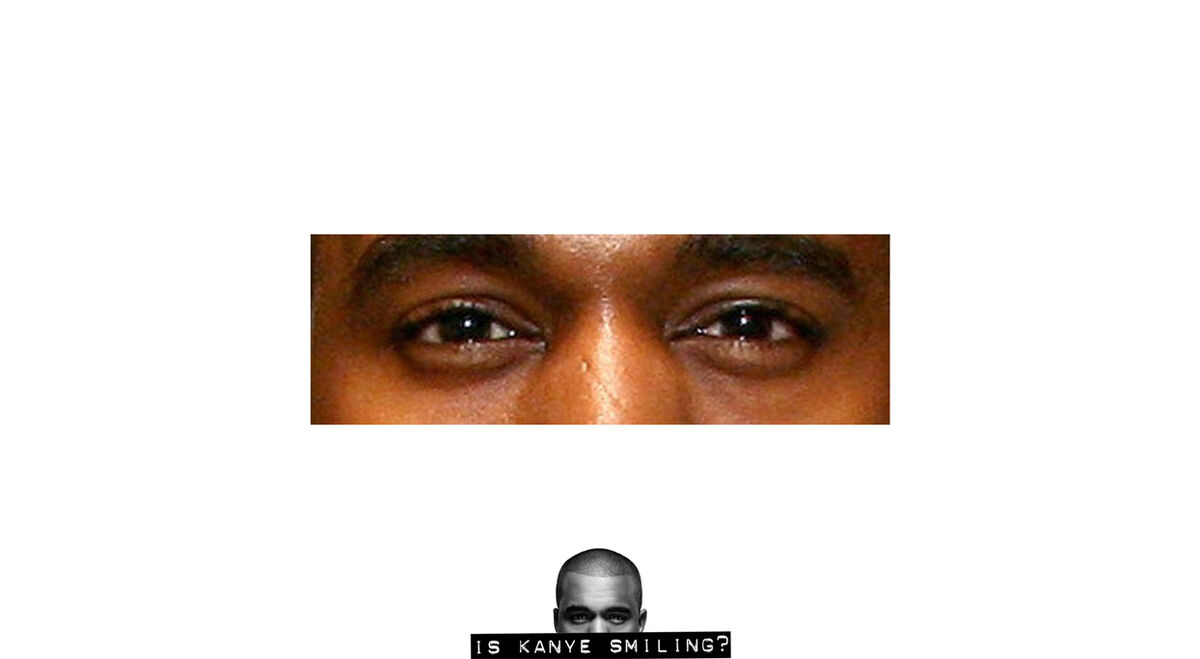 Is Kanye Smiling? image number 1