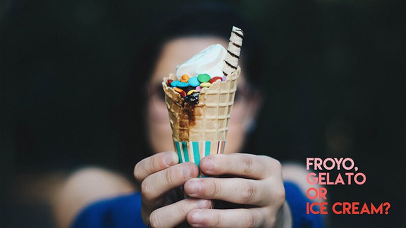 Froyo, Gelato or Ice Cream (February 6th, National Frozen Yogurt Day)