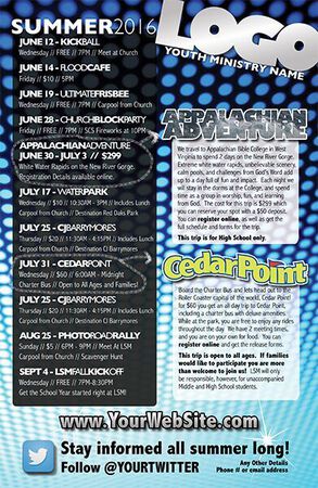 Summer Events Posters