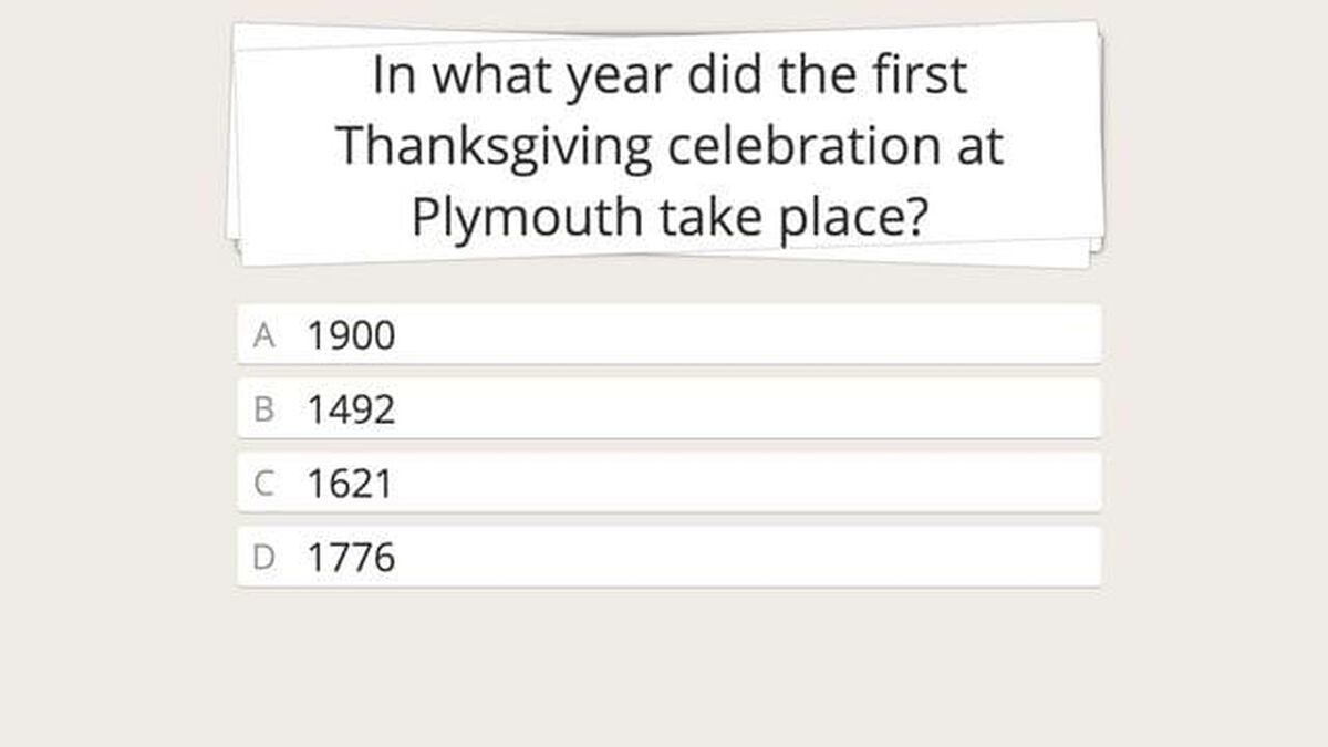 Things You Should Know About Thanksgiving Trivia image number 3