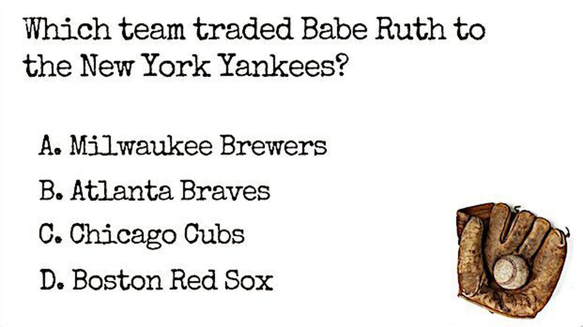 Baseball Trivia image number 1