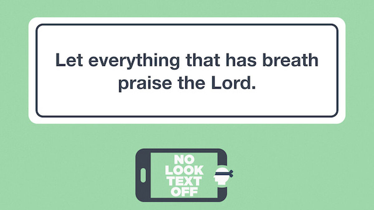 No Look Text Off &ndash; Bible Edition image number 4