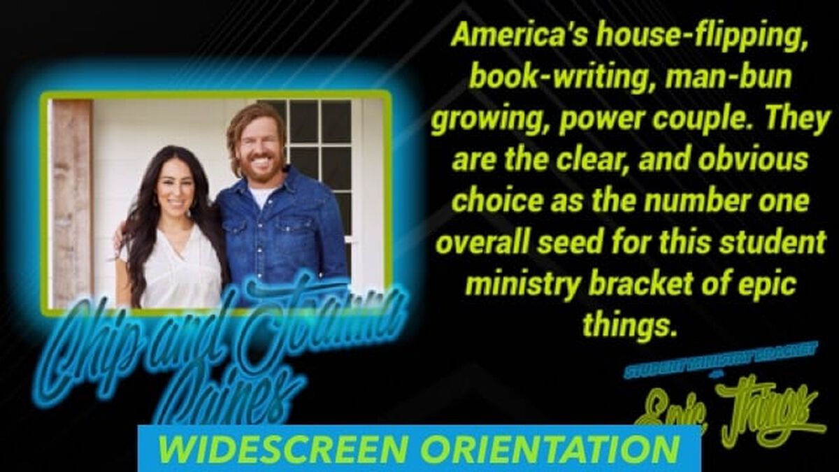 The Student Ministry Bracket of Epic Things image number 3