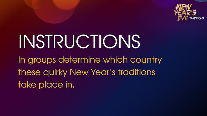 New Year's Eve Traditions