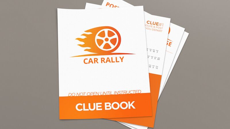 Car Rally Scavenger Hunt