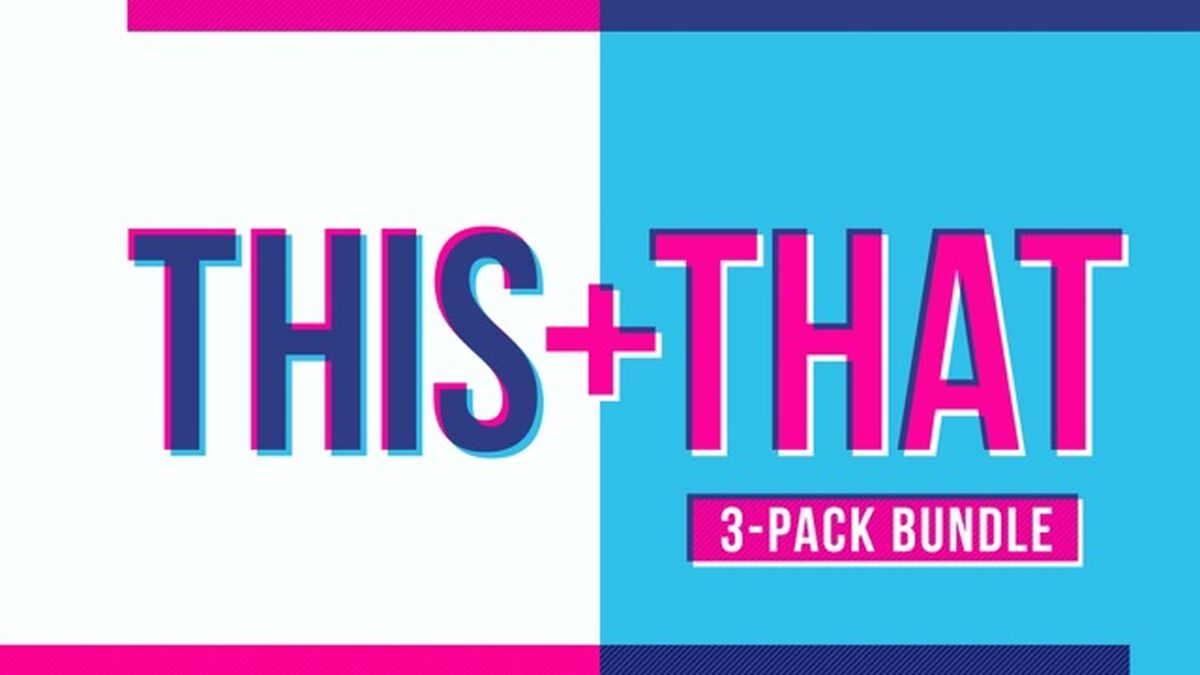 THIS + THAT: 3-Pack Game Bundle image number 0