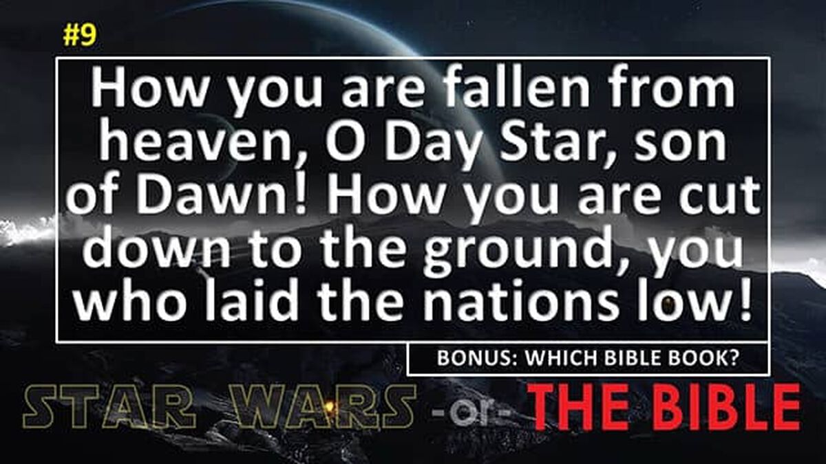 Star Wars or The Bible image number 7