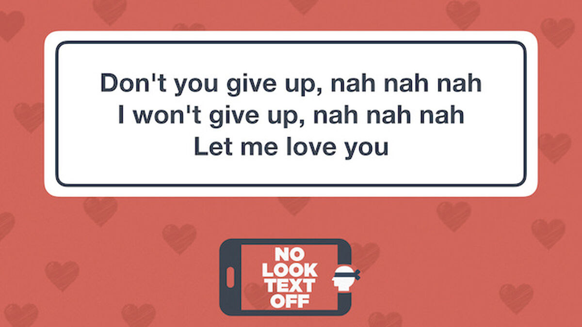 No Look Text Off - Love Songs image number 2