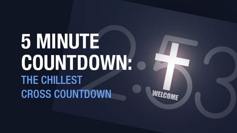 5 Minute Countdown: The Chillest Cross Countdown