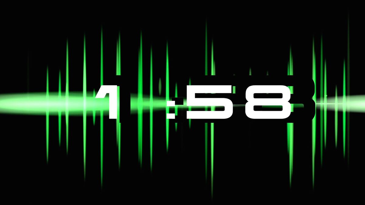 Green Blip Countdown Video image number 0