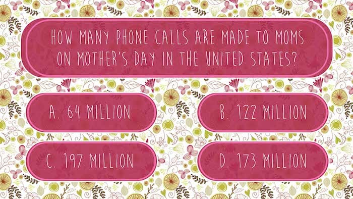 Mother's Day Mom Trivia image number null