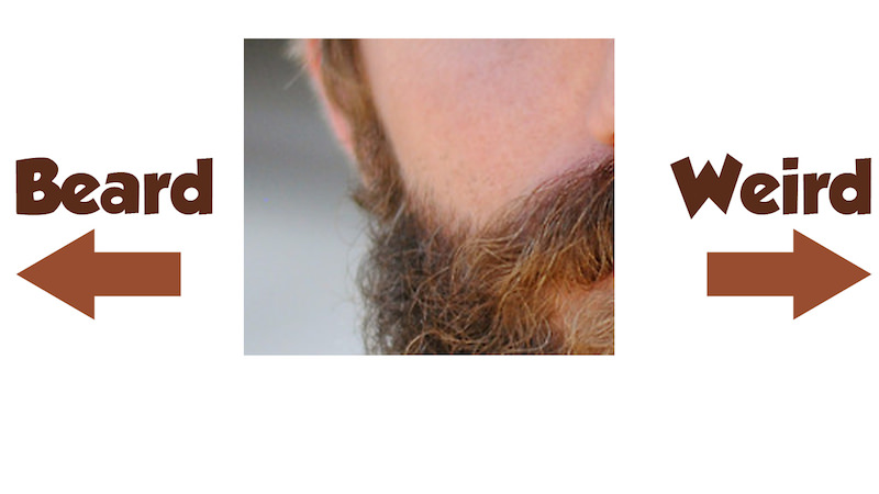 Beard or Weird image number null